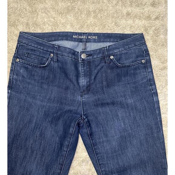 Michael Kors classic medium wash bootcut jeans Size 8 - Picture 2 of 6